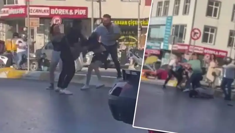 Esenyurt'ta Motosikletli İki Kadının Yaşadığı Şok Edici Saldırı!