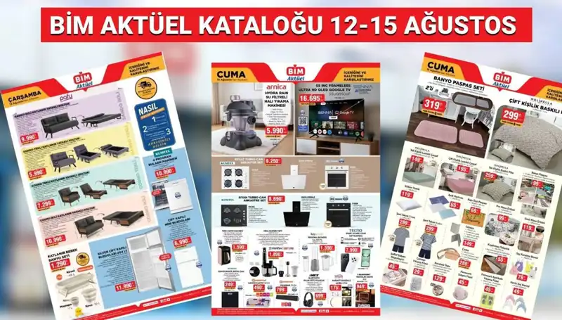 2025'te BİM'de Yer Alacak En Çarpıcı Ürünler: Termos, Drone ve Daha Fazlası!